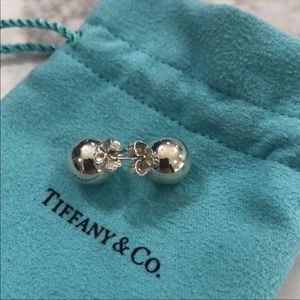 Authentic Tiffany bead earrings